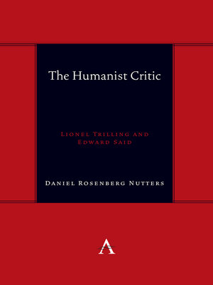 cover image of The Humanist Critic